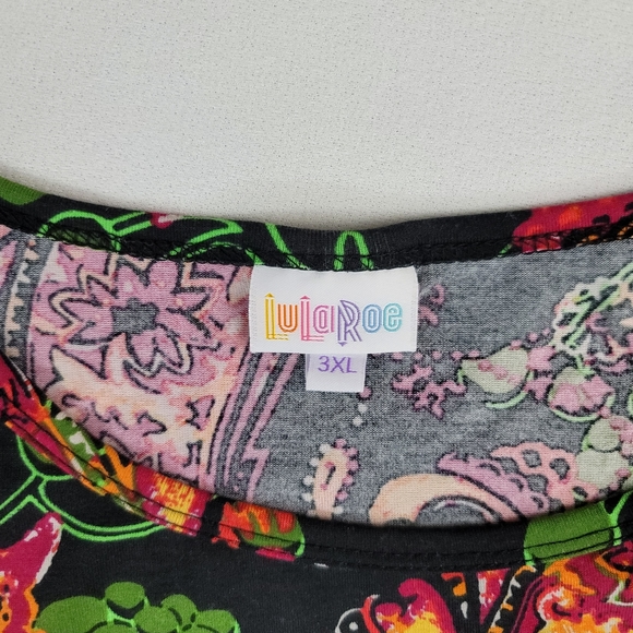 NOT FOR SALE Lularoe Classic T Shirt Top Sz 3XL - Picture 7 of 11